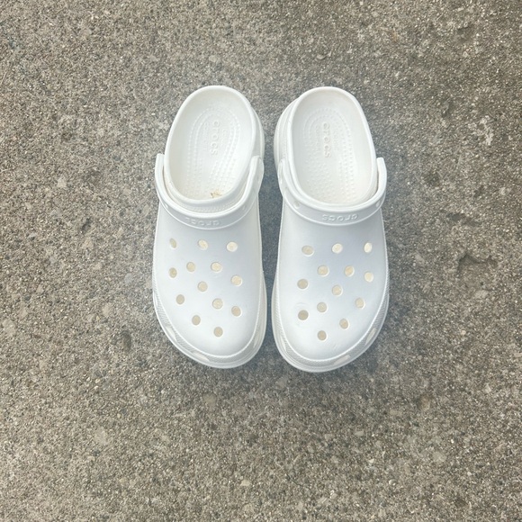 CROCS Bae Clog in White Size w10 - Picture 6 of 8